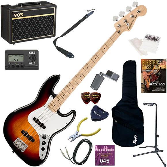 Squier スクワイヤー Affinity Jazz Bass/3CS エレキベース 初心者