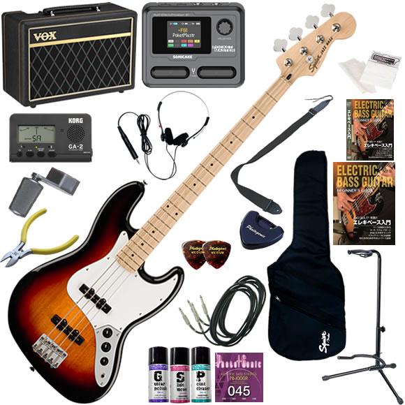 Squier スクワイヤー Affinity Jazz Bass/3CS エレキベース 初心者