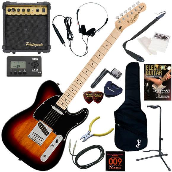 スクワイヤー テレキャスター ギターミニアンプ セット Amazon | Squier by Fender SONIC TELECASTER California Blue