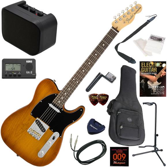 エレキギター 初心者 入門セット Fender フェンダー American Performer Telecaster/HB ミニアンプが入ったお手軽13点セット