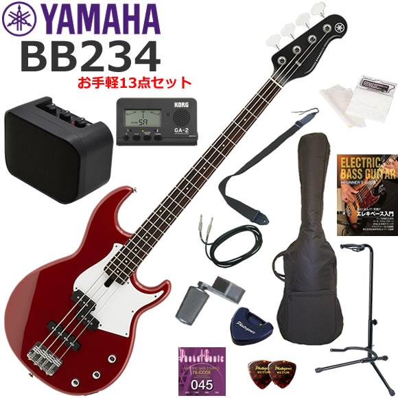 YAMAHA（ヤマハ） BB234/RBR エレキベース 初心者セット ミニアンプが