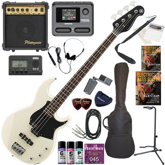 YAMAHA ヤマハ BB234/VW エレキベース 初心者入門セット マルチ