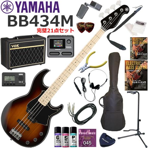 YAMAHA（ヤマハ） BB434M/TBS エレキベース 初心者セット VOX 