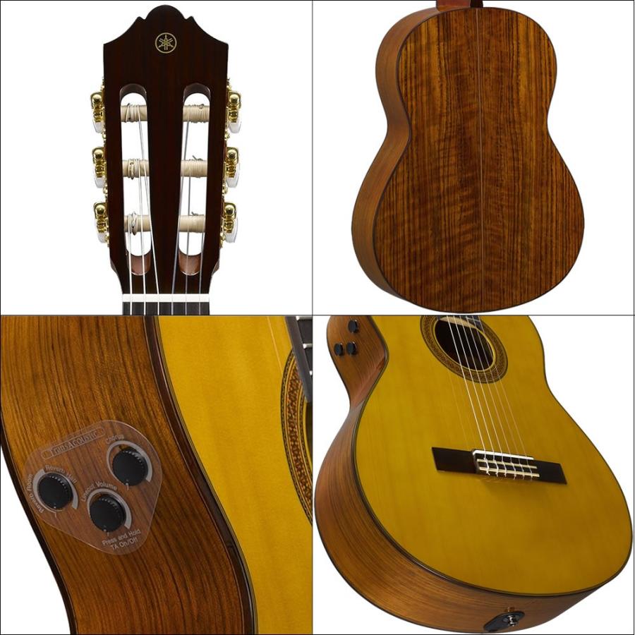 ギター CG-TA YAMAHA CG-TA TransAcoustic Classical Acoustic Guitar - Yamaha USA