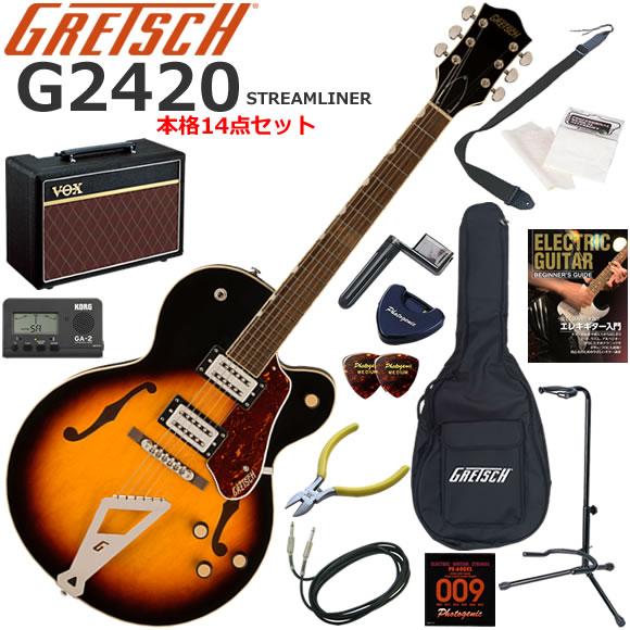 GRETSCH エレキギター 初心者 入門セット Gretsch グレッチ G2420 