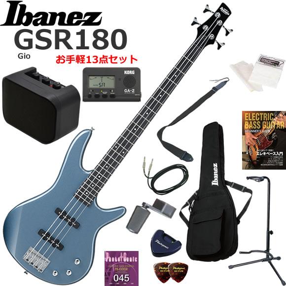 Ibanez（アイバニーズ） GSR180/BEM エレキベース 初心者セット