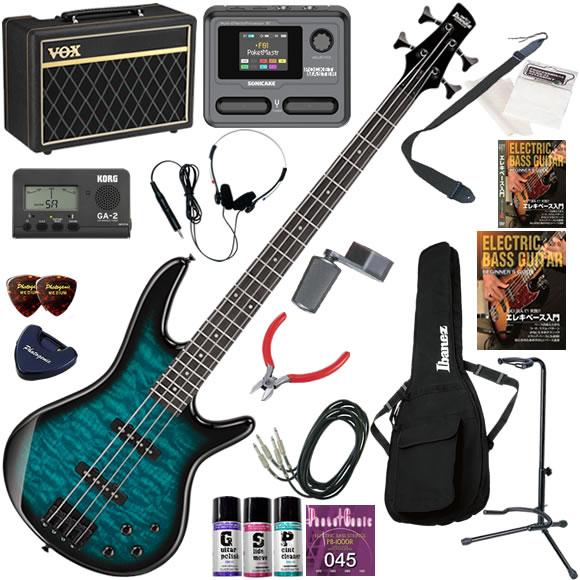 Ibanez（アイバニーズ） GSR280QA/TMS エレキベース 初心者セット VOX