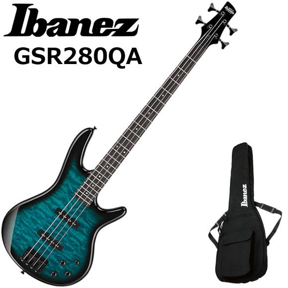 Ibanez アイバニーズ GSR280QA/TMS エレキベース : 伊藤楽器船橋