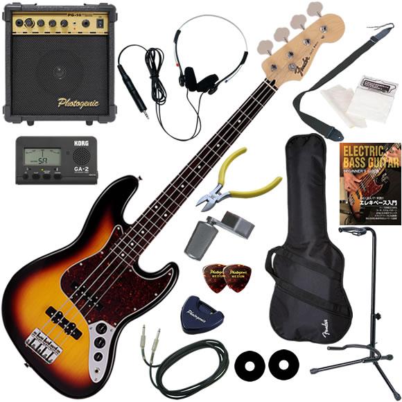 Fender（フェンダー） MIJ Junior Collection Jazz Bass/3CS/PF エレキ