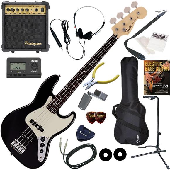 Fender（フェンダー） MIJ Junior Collection Jazz Bass/BLK/PF エレキ