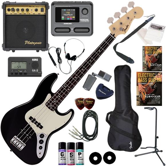 Fender フェンダー MIJ Junior Collection Jazz Bass/BLK/PF