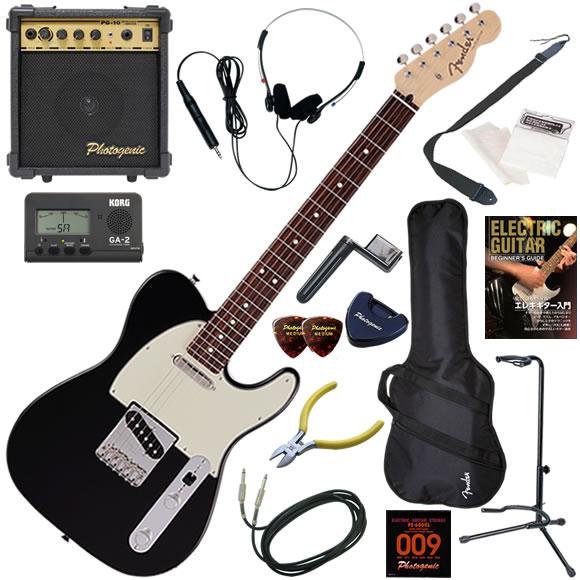Fender（フェンダー） MIJ Junior Collection Telecaster/BLK/R エレキ