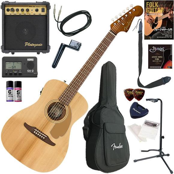 Fender Malibu Player フェンダー　エレアコ Amazon.co.jp: Fender フェンダー エレアコ FSR Malibu Player, Walnut