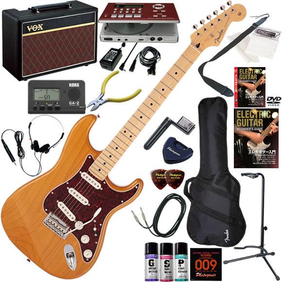 可愛いクリスマスツリーやギフトが エレキギター 初心者セット エレキギター 初心者 入門セット Fender フェンダー Made In Japan Hybrid Ii Stratocaster Vnt M Cdトレーナーとvox Pathfinder10が入った21点セット ギター Smssvg Org