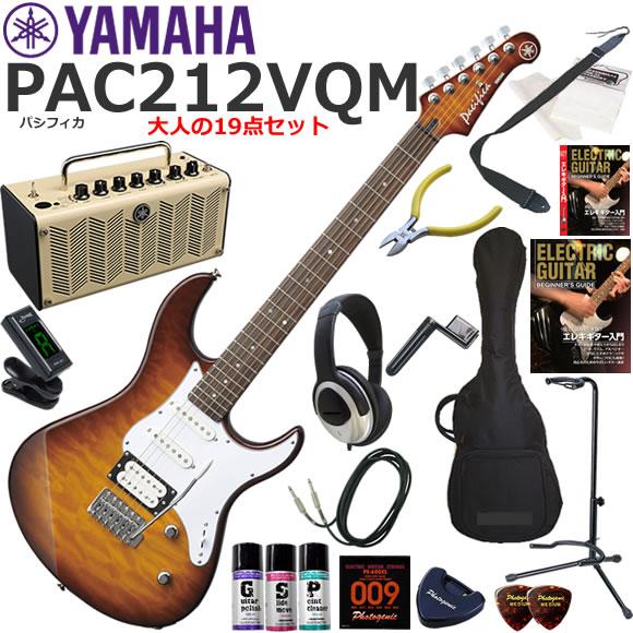 YAMAHA（ヤマハ） Pacifica PAC212VQM/TBS エレキギター 初心者セット 