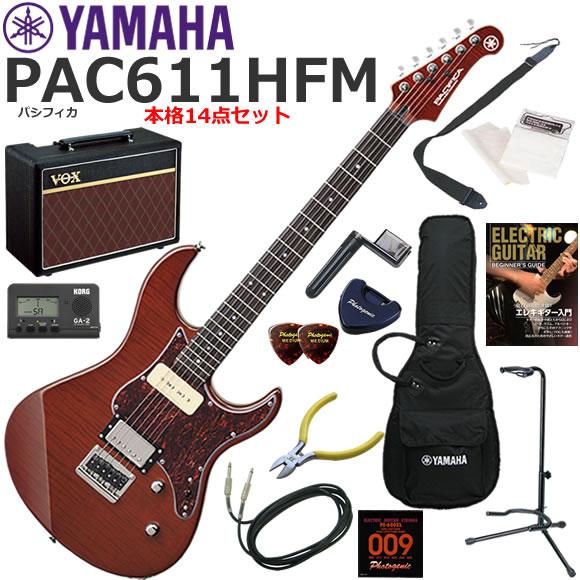 YAMAHA（ヤマハ） Pacifica PAC611HFM/RTB エレキギター 初心者セット