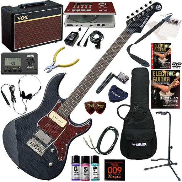 大人女性の エレキギター 初心者 初心者 入門セット Yamaha ヤマハ エレキギター Pacifica Pac 611vfm Tbl 入門セット Cdトレーナーとvox Pathfinder10が入った21点セット Lace Ladies レースレディース Fede030d Studio J Co