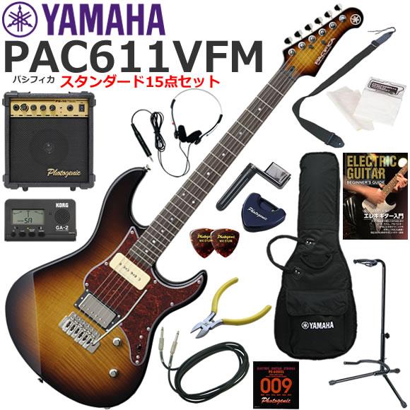 YAMAHA（ヤマハ） Pacifica PAC611VFM/TBS エレキギター 初心者セット