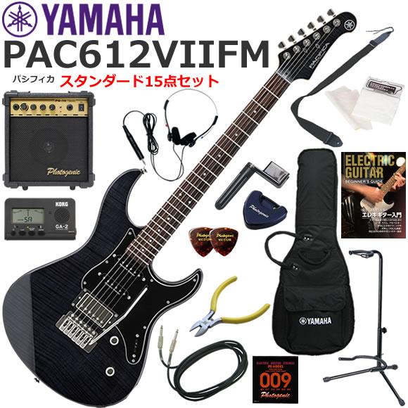 ギター PAC612VIIFM TBL YAMAHA PACIFICA PAC612VIIFM TBL (Translucent Black)｜ミュージック