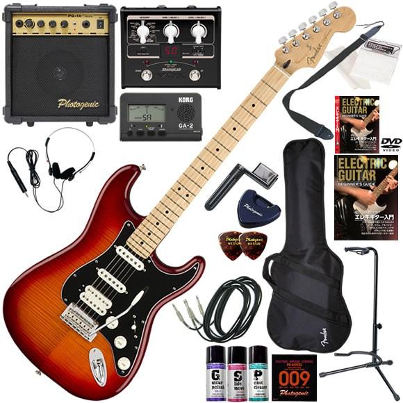 エレキギター 初心者 入門セット Fender フェンダー Player 