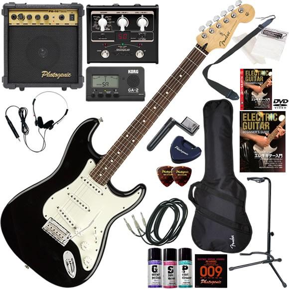 エレキギター 初心者 入門セット Fender フェンダー Player 