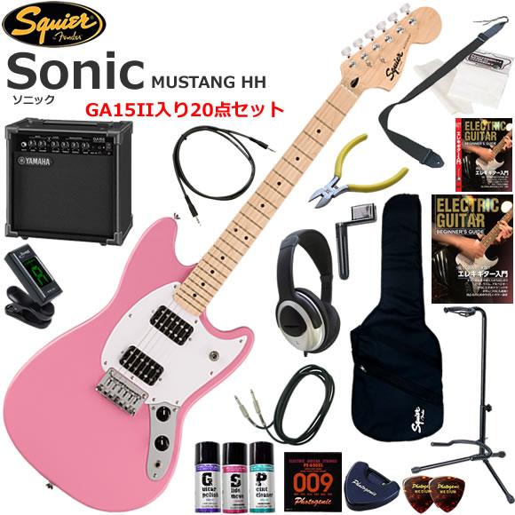 Squier スクワイヤー Squier Sonic Mustang HH/FLP エレキギター