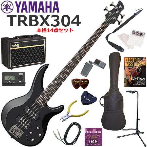 YAMAHA（ヤマハ） TRBX304/BL エレキベース 初心者セット 人気のVOX