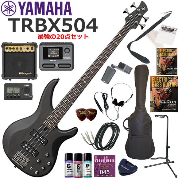 YAMAHA（ヤマハ） TRBX504/TBL エレキベース 初心者セット マルチ 
