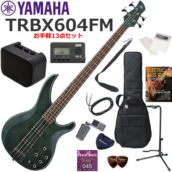 専用ケース付き TRBX604FM エレキベース ヤマハ　Yamaha YAMAHA（ヤマハ） 初心者セット エレキベース TRBX604FM/IDB ベース
