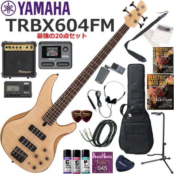 YAMAHA（ヤマハ） TRBX604FM/NS エレキベース 初心者セット マルチ