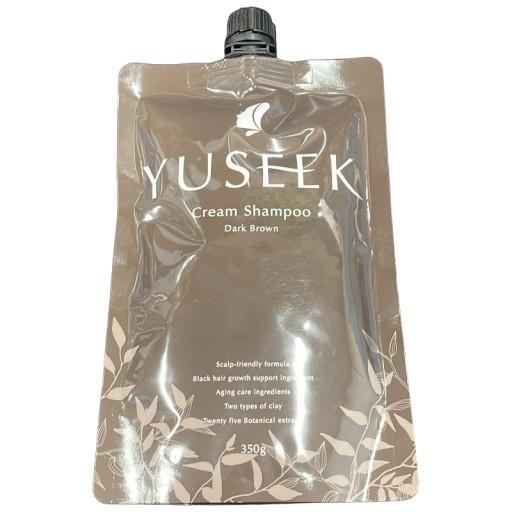 YUSEEK Cream Shampoo ダークブラウン 350g CD68 K YUSEEK ユーシーク クリームシャンプー ダークブラウン 350g