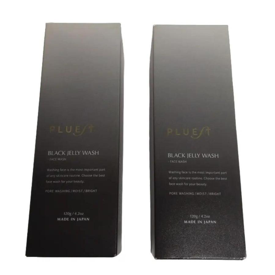 C086 PLUEST プルエスト ブラック ジェリー ウォッシュ 120g 2個セット