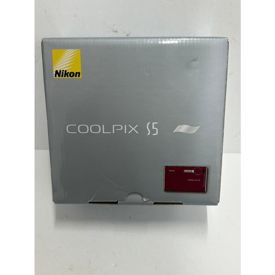 C98G Nikon デジタルカメラ COOLPIX S5 レッド COOLPIXS5R : エル