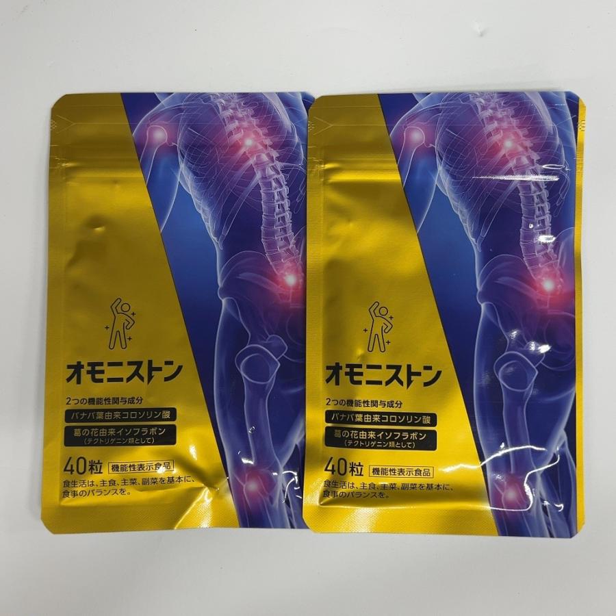 CA11 K オモニストン 40粒 肩・腰・膝ケアサプリ 栄養機能食品 