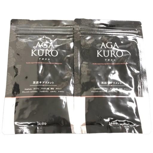 CB22 K AGAKURO アガクロ 28粒 白髪・髪の悩みにアプローチ 2袋セット
