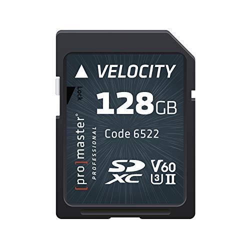 Promaster 毎週更新 Velocity 128GB 83%OFF メモリーカード SD XC