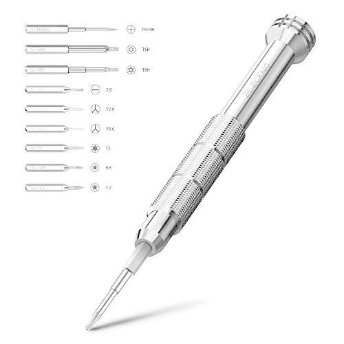 7555円 送料無料 一部地域を除く Elecking 10イン1 マルチビット 精密ドライバーセット プラス ペンタローブ 三角形 マイナスビット トルクス 磁気ドライバー Iphone