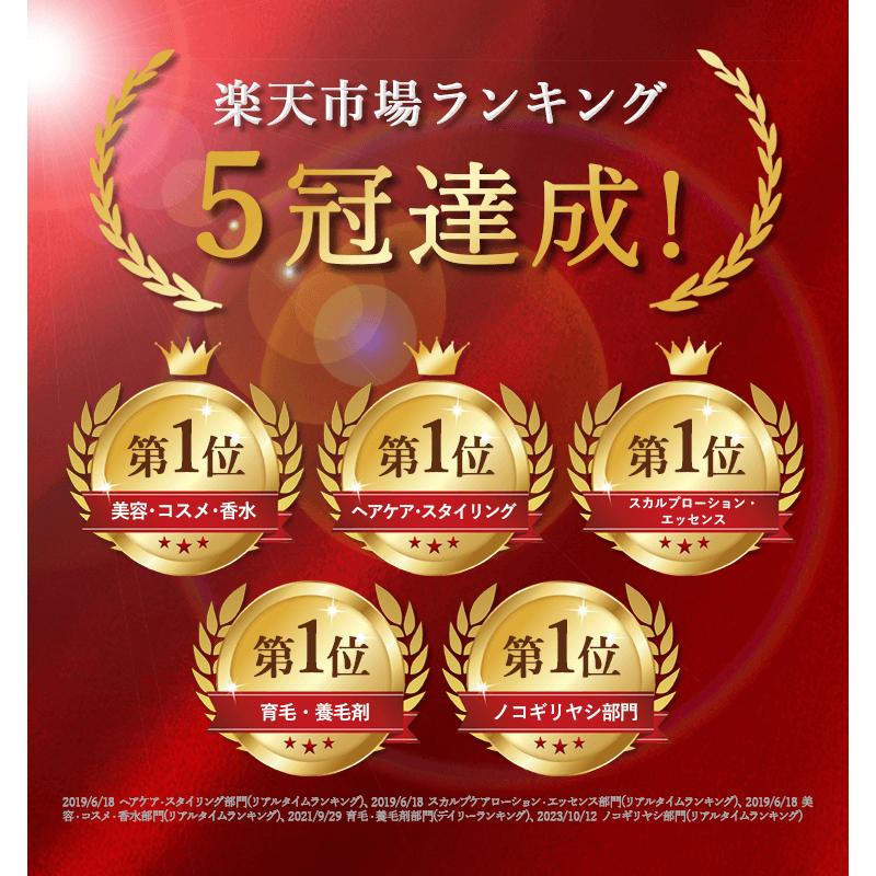 薄毛 白髪 対策 薬用 育毛剤 GROXIL ヘアトニック(3本) 医薬部外品 