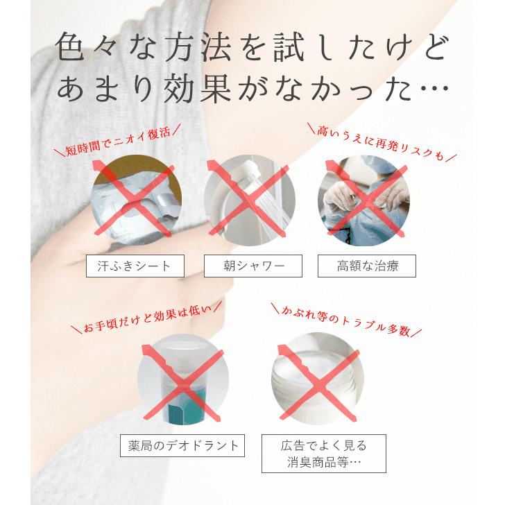 ワキガ クリーム わきが デオドラント わきが対策 腋臭 脇汗 足 制汗 消臭 ハイネス リバランスデオ3本 男性 女性 子供 におい 医薬部外品_9