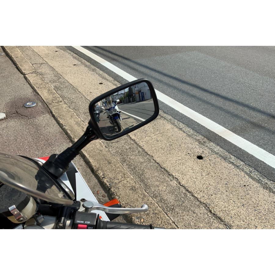 GSX-R750 GSX-R1100 ワイドミラーレンズ（ブルー）_3
