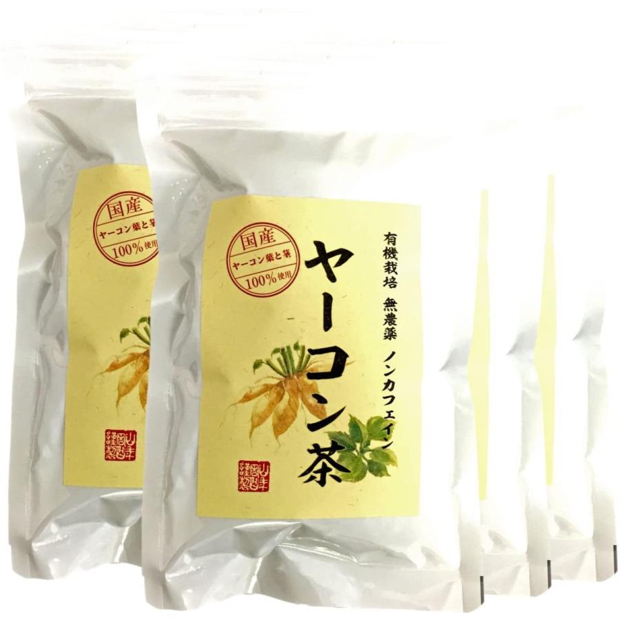 宅送 ノンカフェイン 山梨県産 3g 10パック 6袋セット 100 ヤーコン茶 無農薬 国産 コーヒー Pitofoursoulsrescue Com