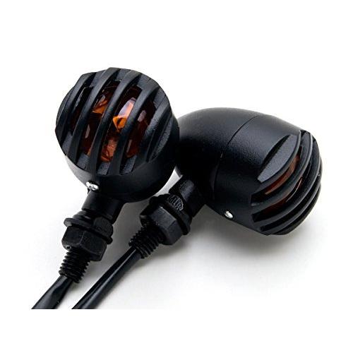 バードゲージ ウインカー ブラック 【4個セット】ハロゲン 10w 格子