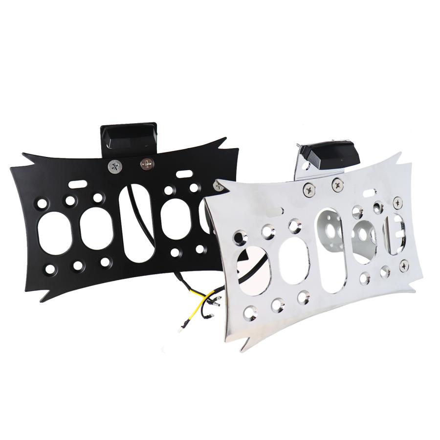 マグナ250用サイドマウントLEDライセンスライト&ナンバープレートKIT