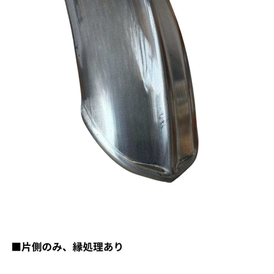 バイク フラットフェンダー センターリブあり リアフェンダー