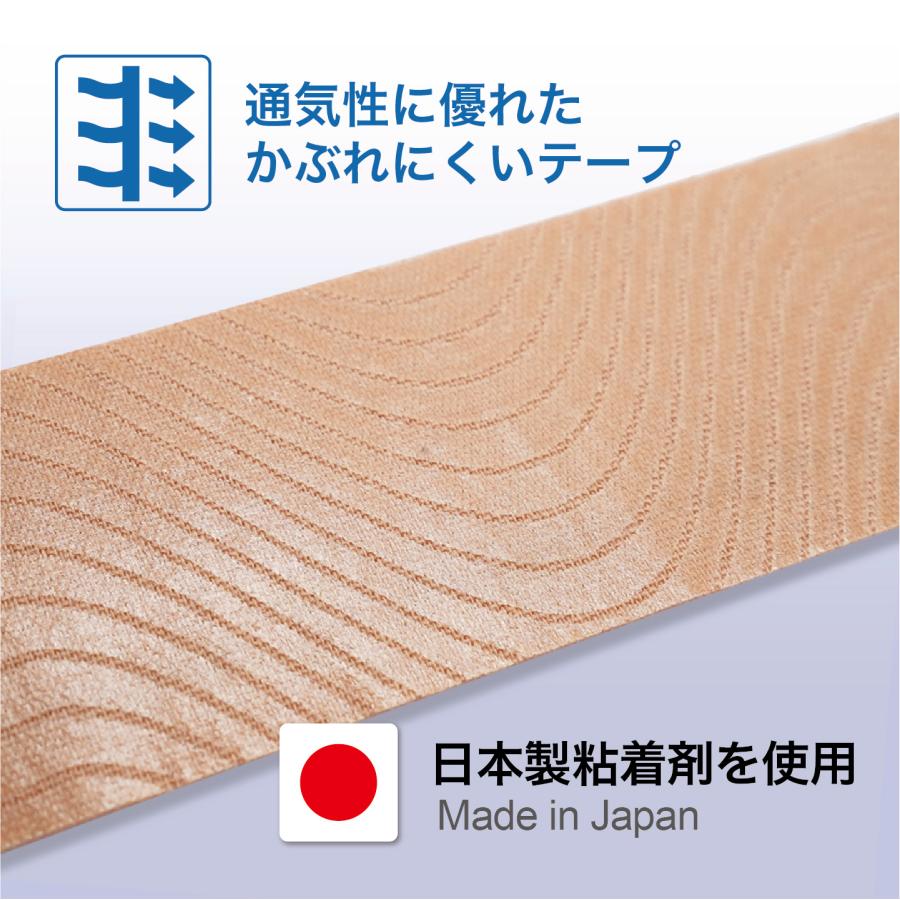 MCテープ キネシオロジーテープ 50mm×5m 6巻入×2箱 テーピング