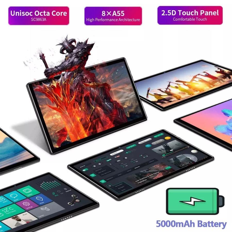 ワールドプレミアAndroid 10.0タブレット,10インチ,オクタコアCPU, 6GB RAM,64GB ROM, 128GB拡張,4g,GPS|mc1-store|07
