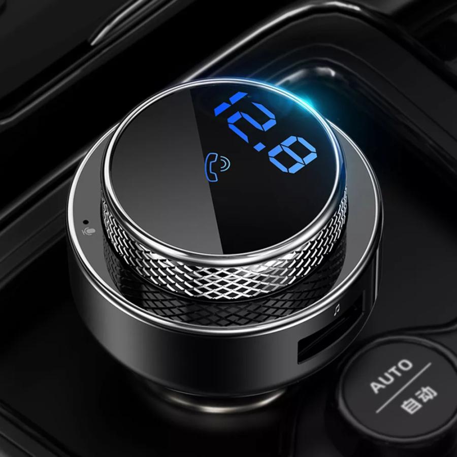 4円 本日特価 Fm送信機受信機 Usb充電器 カーキット Mp3プレーヤー5 0 ハンズフリー ワイヤレス