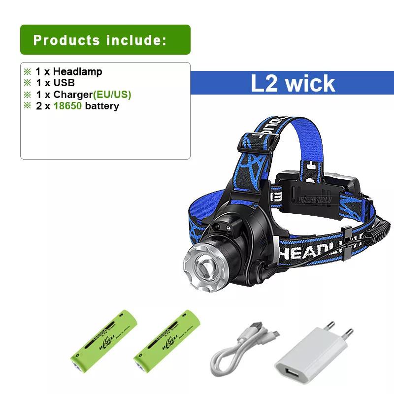 1000000LM強力 LEDヘッドランプXHP199充電式ヘッド懐中電灯XHP90 usb釣りヘッドライト18650 irセンサヘッドランプライト|mc1-store|03