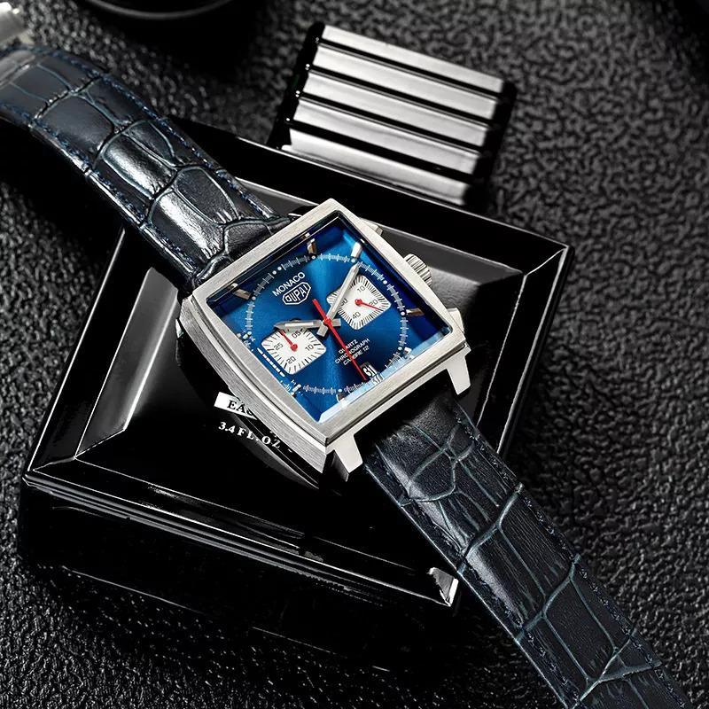 素晴らしい外見 スポーツウォッチ コレクション21 時計 防水 ダー付き Oupaiメンズスポーツウォッチ 正方形 メンズ腕時計 メンズ腕時計