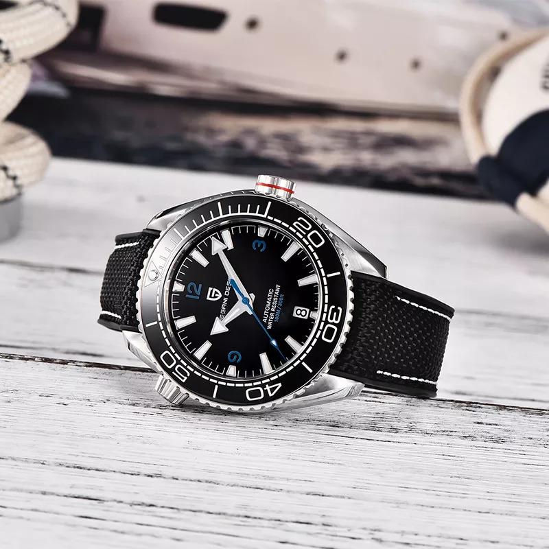 パガーニデザイン メンズファッション腕時計セラミック回転ベゼル100メートル防水nh35a自動機械式腕時計リロイhombre 0001 0700 001 Mc Store 通販 Yahoo ショッピング